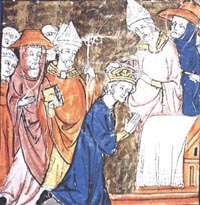 Couronnement de Charlemagne par le pape Léon III