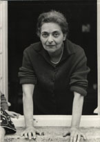 Maria Elena Vieira Da Silva (1908-1992).La peintre portugaise illustrera l’Elegie à Georges Pompidou.