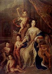Madame de Montespan, avec ses enfants