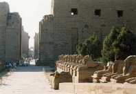 Le temple de Karnak près de Louqsor