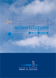 Orientations scientifiques, 2006-2010