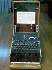 Machine à chiffrer Enigma.