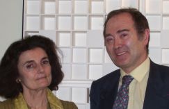Nelly Tardivier, commissaire général de l’année de l’Arménie en France, et Axel Maugey