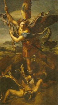 Raphaël, Saint Michel terrassant le dragon