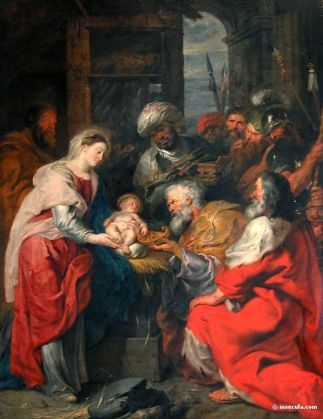 RUBENS, The Adoration of the Kings, at the Louvre