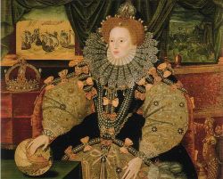 The Armada Portrait by George Gower, 1588