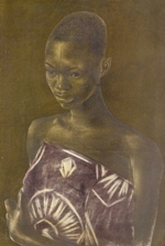 Alexandre Lacovleff (1887-1938) Femme africaine, Stanleyville