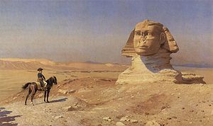 Bonaparte devant le Sphinx par Jean-Léon Gérôme