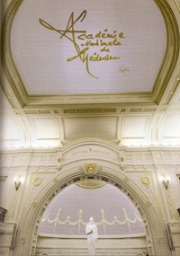 Caligraphie du peintre George Mathieu réalisée en 2007