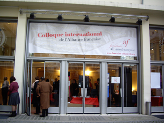 Théâtre de l’Alliance française à Paris en janvier 2009