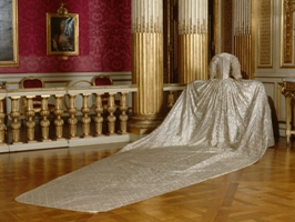 Robe de cour (grand habit) portée pour le couronnement de Sofia Magdalena