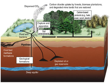 Séquestration du CO2 dans les lacs souterrains