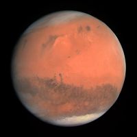 Mars vue par la sonde européenne Rosetta.