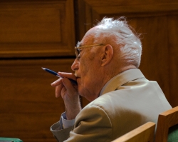 L’historien Jean Richard, de l’Académie des inscriptions, 8 juin 2009