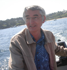 Laurent Meijer, directeur de recherche au CNRS, à la station biologique de Roscoff