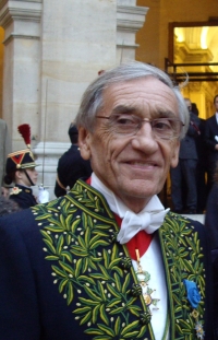 Yves Pouliquen de l’Académie française, le 12 novembre 2009, Institut de France