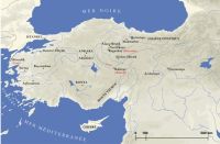 Carte de l’Anatolie à l’Age du Bronze