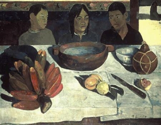 Le Repas ou Les bananes de Gauguin