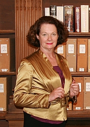 Mireille Pastoureau, directrice de la Bibliothèque de l’Institut de France, 8 juin 2010