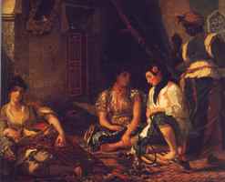 Femmes d’Alger, Eugène Delacroix