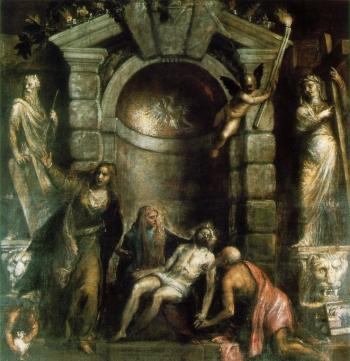 Le Titien, La Pietà(1575-1576), Gallerie dell’Accademia.