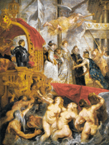 Le Débarquement de Marie de Médicis à Marseille, par Pierre-Paul Rubens