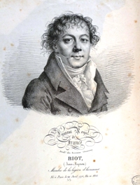 Jean-Bapstite Biot, jeune