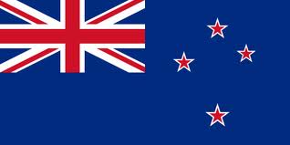 Drapeau de la Nouvelle-Zélande, dont la présence de l’Union Jack en haut à gauche rappelle que le pays est un dominion de la Couronne britannique