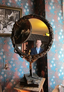 Le miroir de Sarah Bernhardt, , exposition "Moi, Sarah Bernhardt", musée Maxim’s, 2012