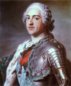 Louis XV, pastel de Quentin de La Tour, 1748