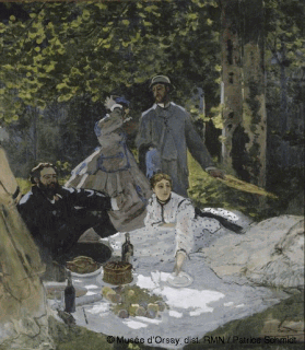 Claude Monet (1840-1926)Le déjeuner sur l’herbe 1865-1866