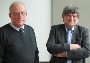 Georges Pelletier et Michel Griffon (de gauche à droite)