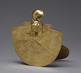 Égide Période libyenne, or, 7 cm (H)  Baltimore, The Walters Art Museum, Maryland