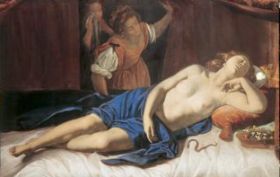 Cléopâtre Artemisia Gentileschi c. 1635