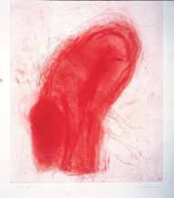 Claude Garache, Gesse, 1992, aquatinte, pointe sèche et brunissoir, 68 x 54 cm Atelier de l’artiste