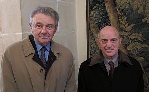 Jean-Paul Tillement et Michel Huguier, tous deux membres de l’Académie nationale de médecine