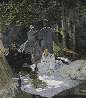 Déjeuner sur l’herbe de Monet (1865-1866)