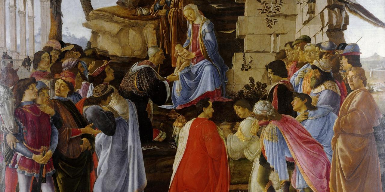 La Nativité selon Botticelli... Canal Académies